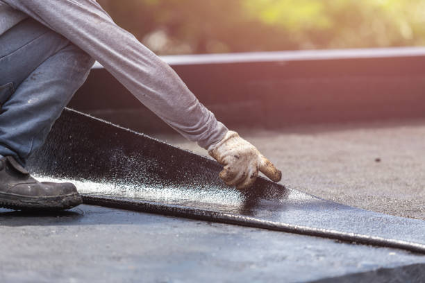 Professional Waterproofing technician working in Wilson, NC
